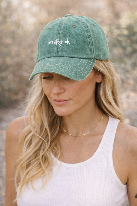 Mostly Ok Baseball Cap
