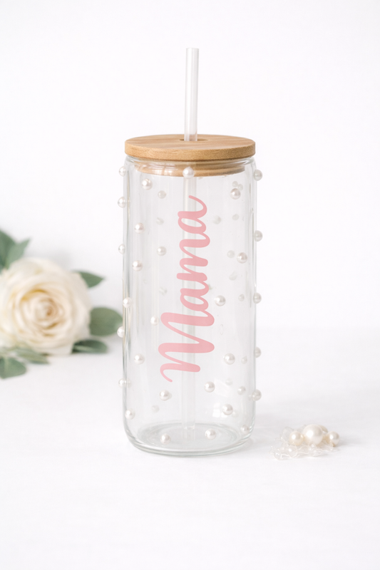 Glass pearl Mama cup